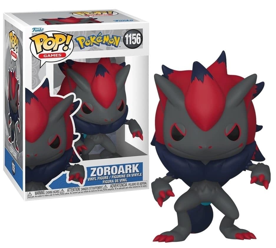 FUNKO POP Games: Pokemon - 1156 Zoroark 9cm - 889698916653