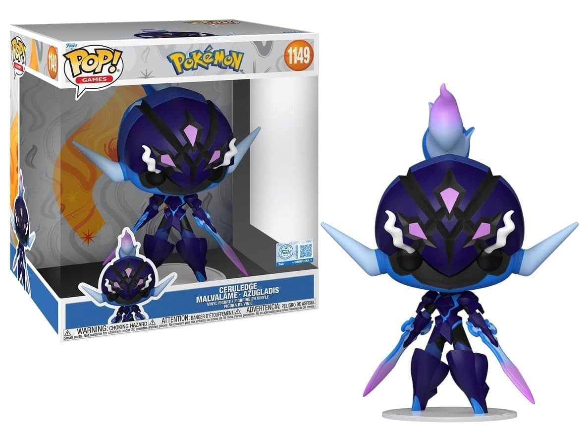 FUNKO POP Games: Pokemon - 1149 Ceruledge (Exclusive) 25cm - 889698917018