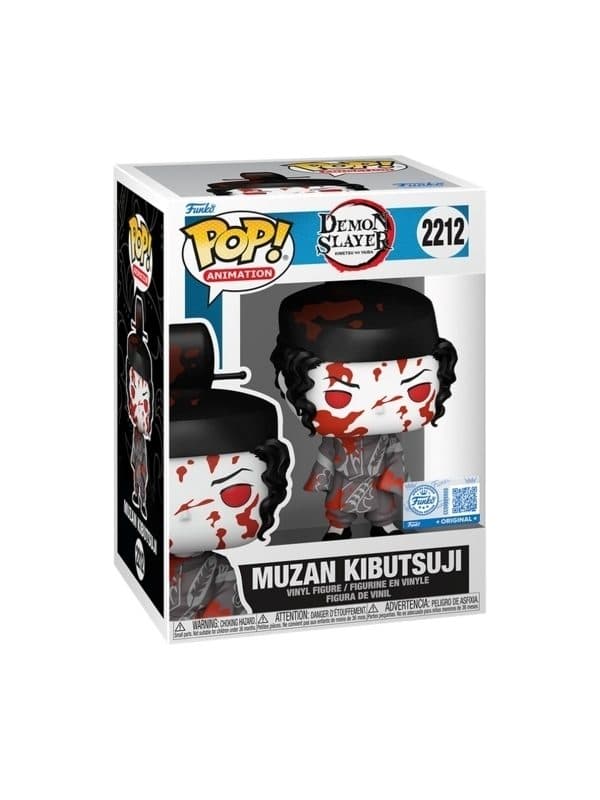 FUNKO POP Animation: Demon Slayer - 2212 Muzan Kibutsuji Bloody (Exclusive) 9cm - 889698920216