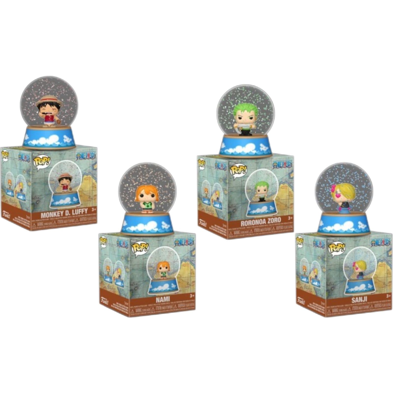 FUNKO Mini Snow Globe Blind Box - One Piece 12pz - 889698922784