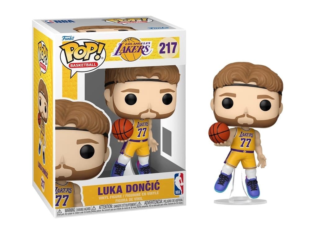 FUNKO POP NBA: Los Angeles Lakers - 217 Luka Doncic 9cm - 889698923880