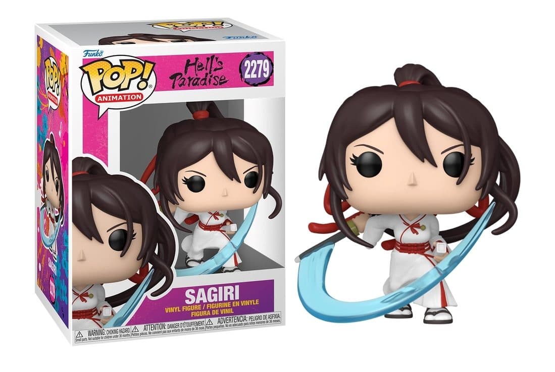 FUNKO POP Animation: Hell's Paradise - 2279 Sagiri 9cm - 889698925150