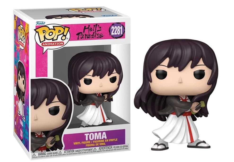 FUNKO POP Animation: Hell's Paradise - 2281 Toma 9cm - 889698925174