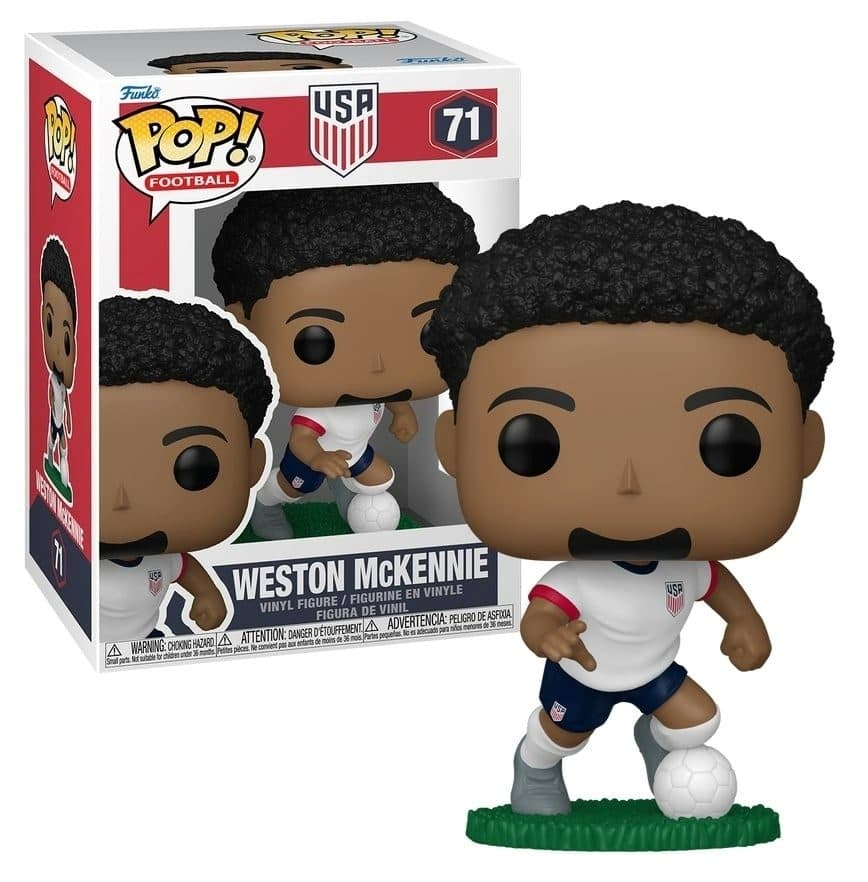 FUNKO POP Football: USA - 71 Weston McKennie 9cm - 889698927161