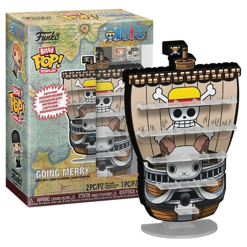 FUNKO Bitty POP Display: One Piece - Going Merry - 889698929646