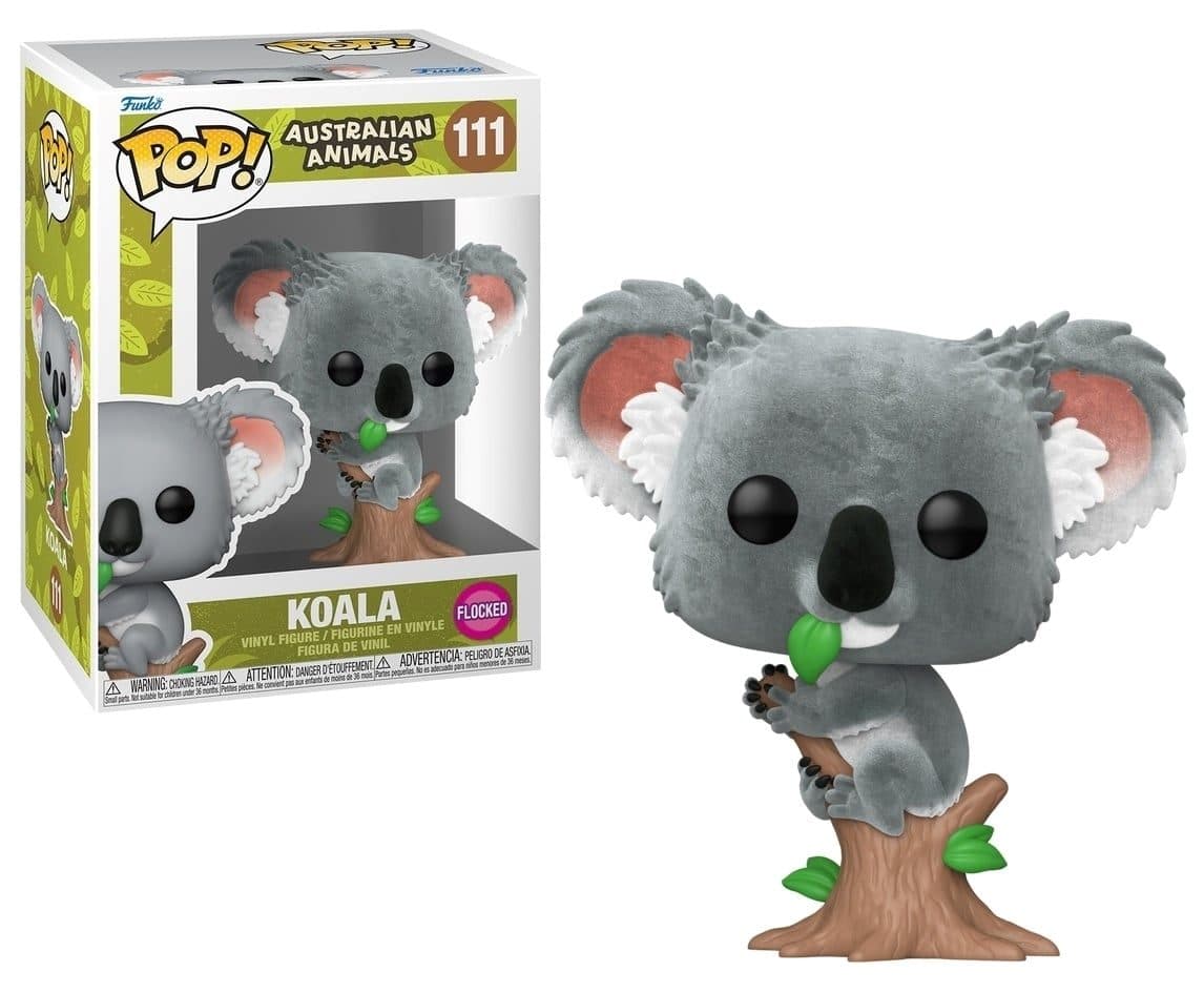 FUNKO POP Australian Animals - 111 Koala (Flocked) 9cm - 889698940054