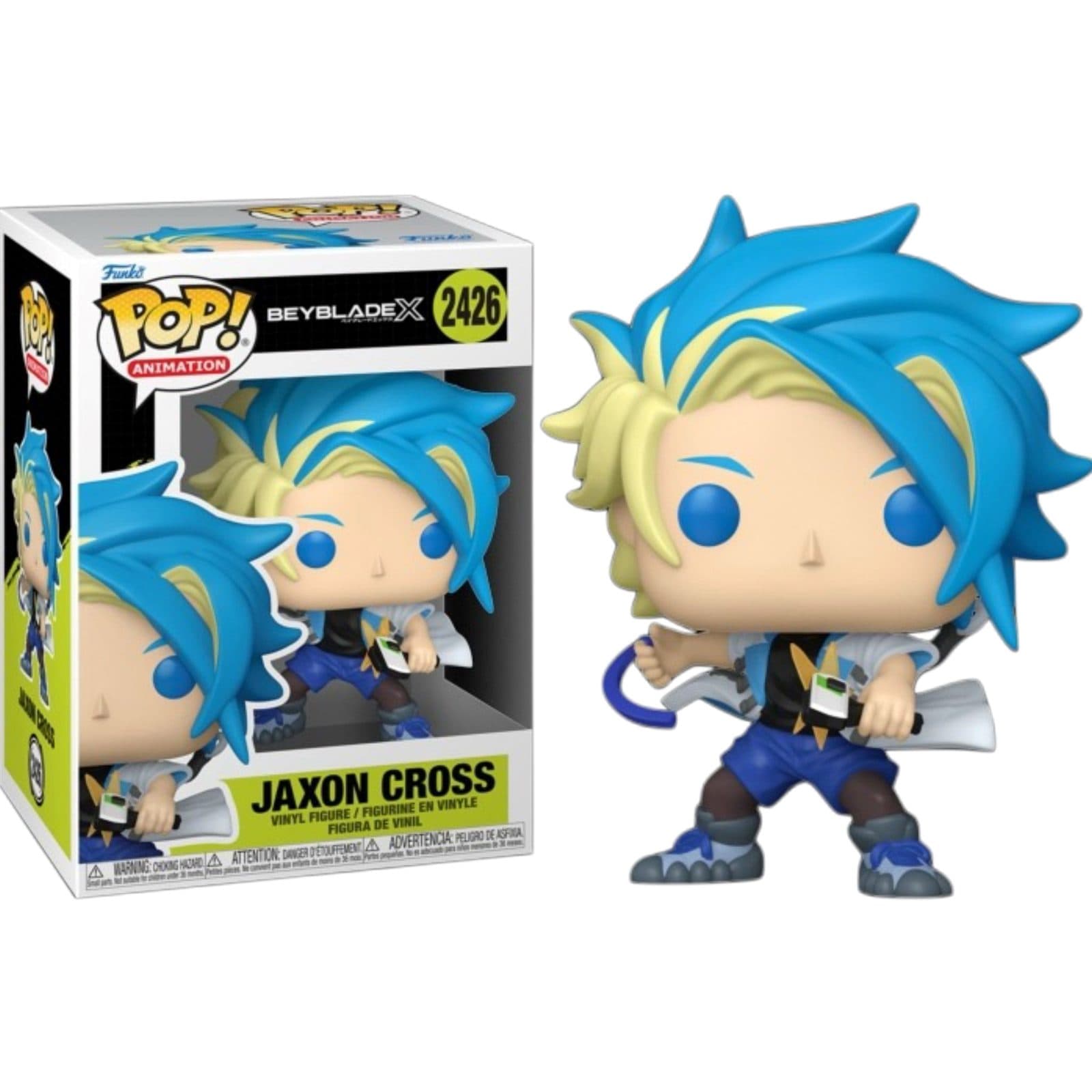 FUNKO POP Animation: Beyblade X - 2426 Jaxon Cross With Chase 9cm - 889698941440