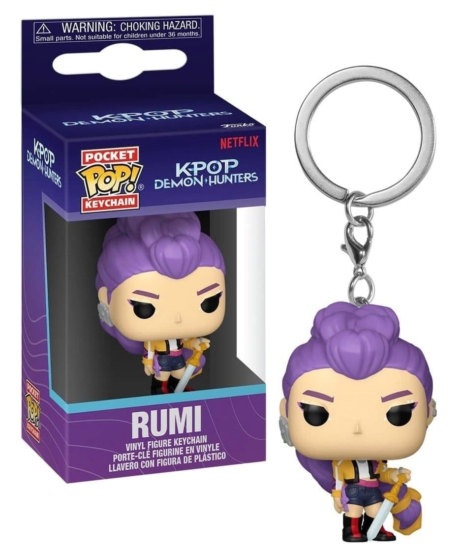 FUNKO POP Keychain: K-Pop Demon Hunters - Rumi - 889698956871
