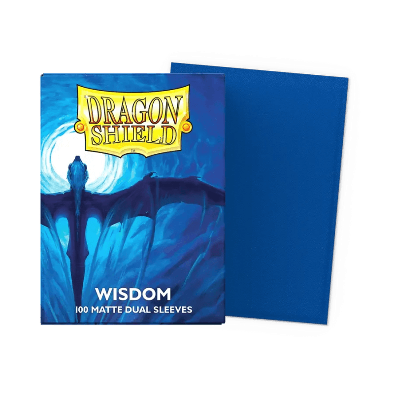 100 Dragon Shield sleeves - WISDOM