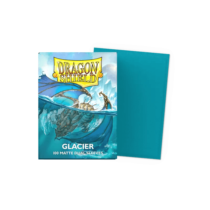 100 Dragon Shield sleeves - GLACIER MINIOM