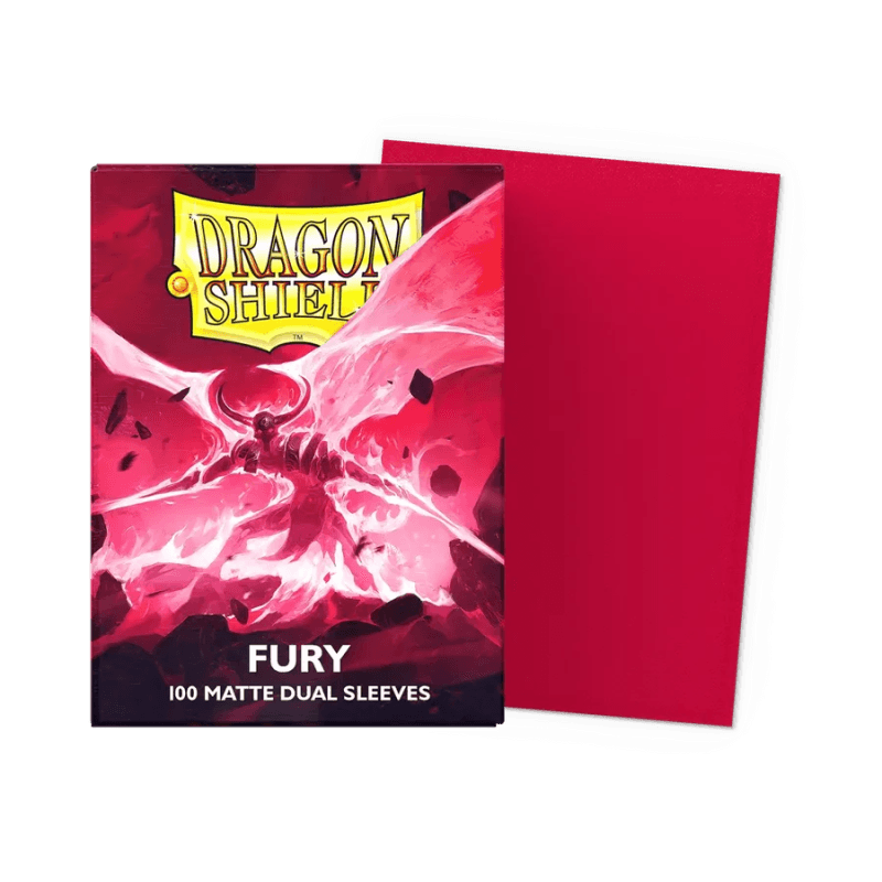 100 Dragon Shield sleeves - FURY 'ALARIC