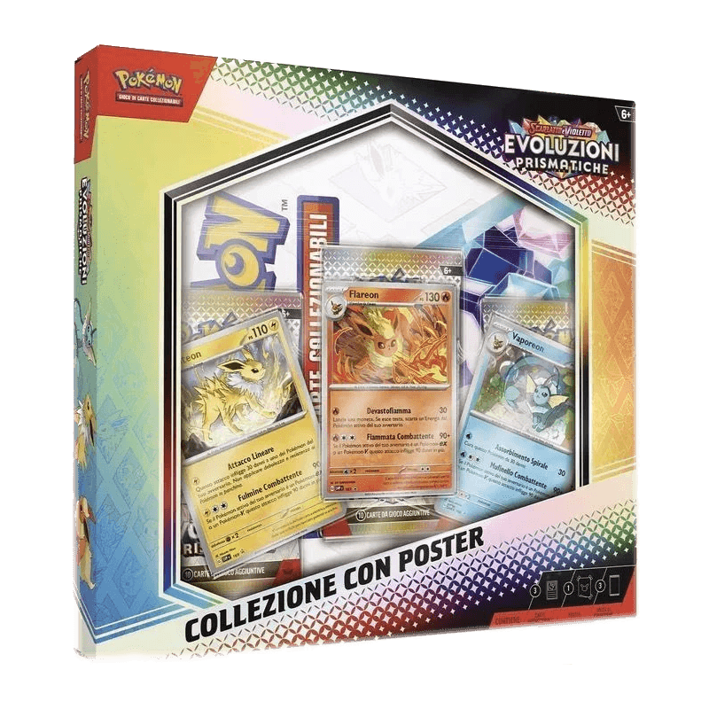 Scarlatto e Violetto Evoluzioni Prismatiche - Collezione con Poster (ITA)