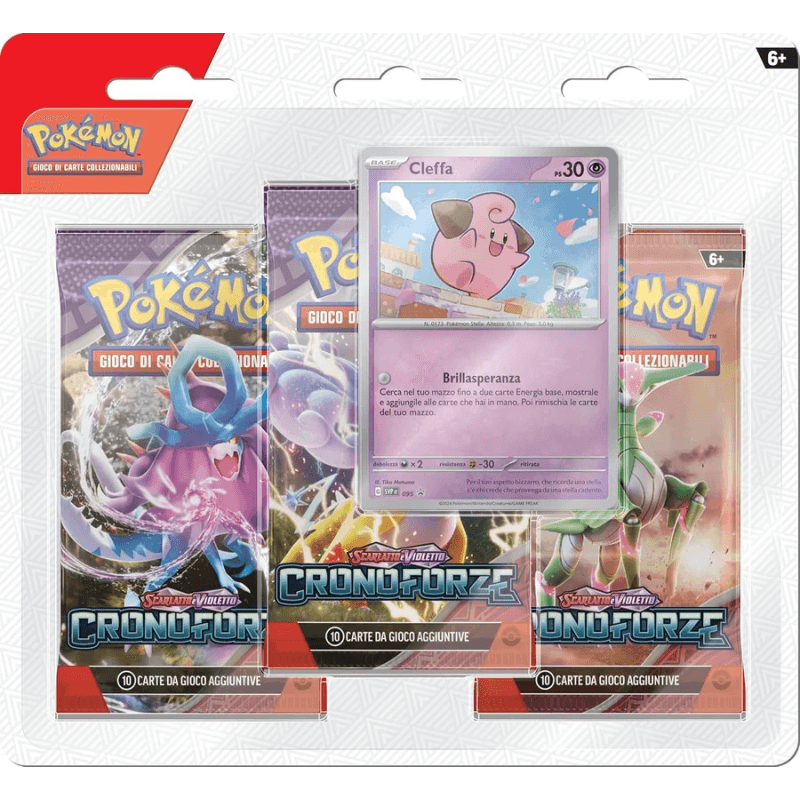 Cronoforze - 3 Pack Blister Cleffa [IT]