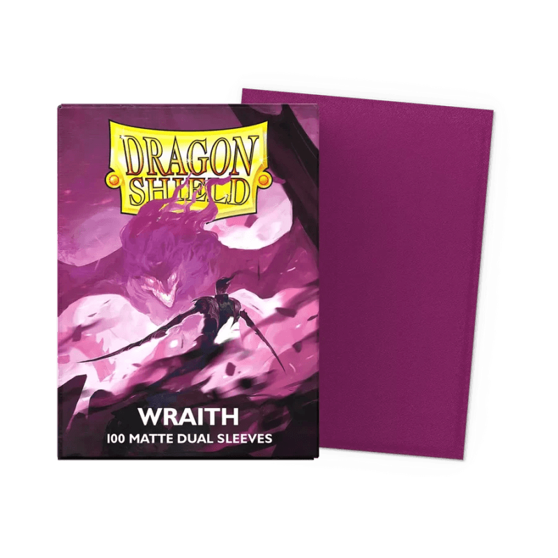 100 Dragon Shield sleeves - WRAITH